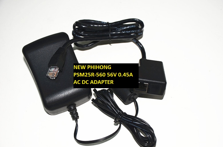 NEW PHIHONG 56V 0.45A AC DC ADAPTER PSM25R-560